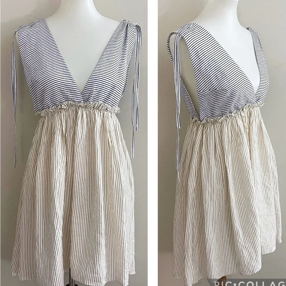 Nordstrom Rack Striped Dress  small flowy fairycore cottagecore festival
